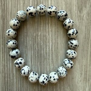 Conscious Items - Emotional Detox - Dalmatian Jasper Bracelet